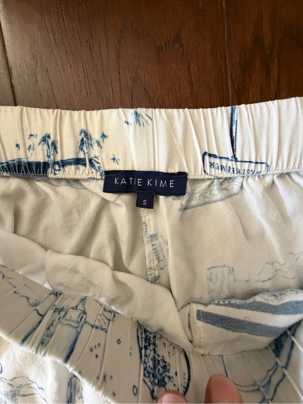 KATIE KIME Houston toile pajama set - Picture 8 of 10